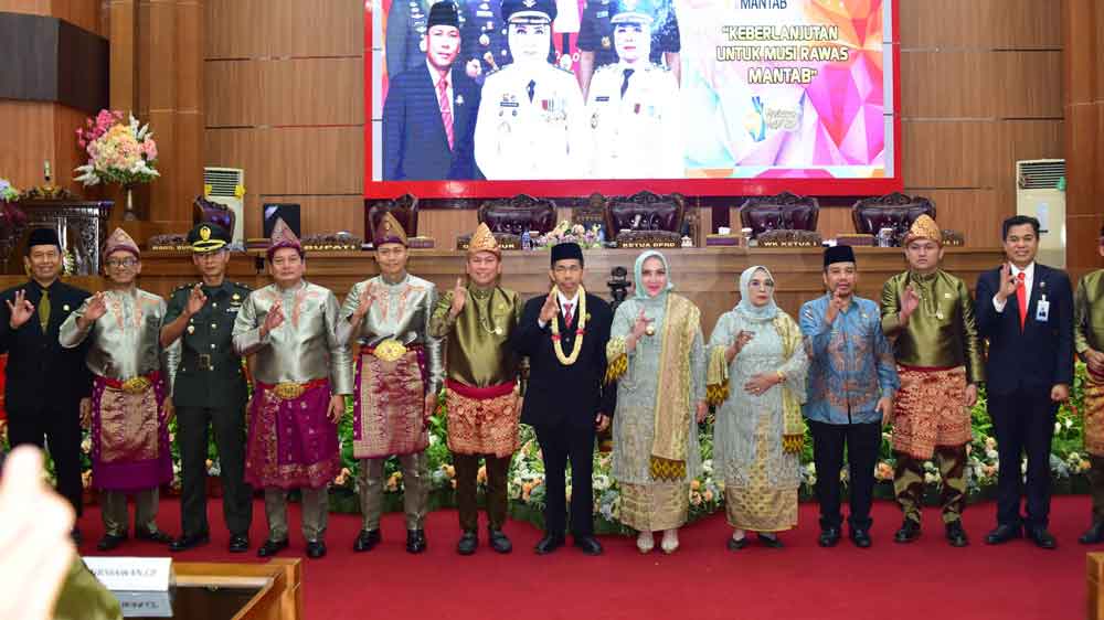 Gubernur Sumsel Herman Deru Hadiri Rapat Paripurna HUT Ke-82 Kabupaten Musi Rawas 