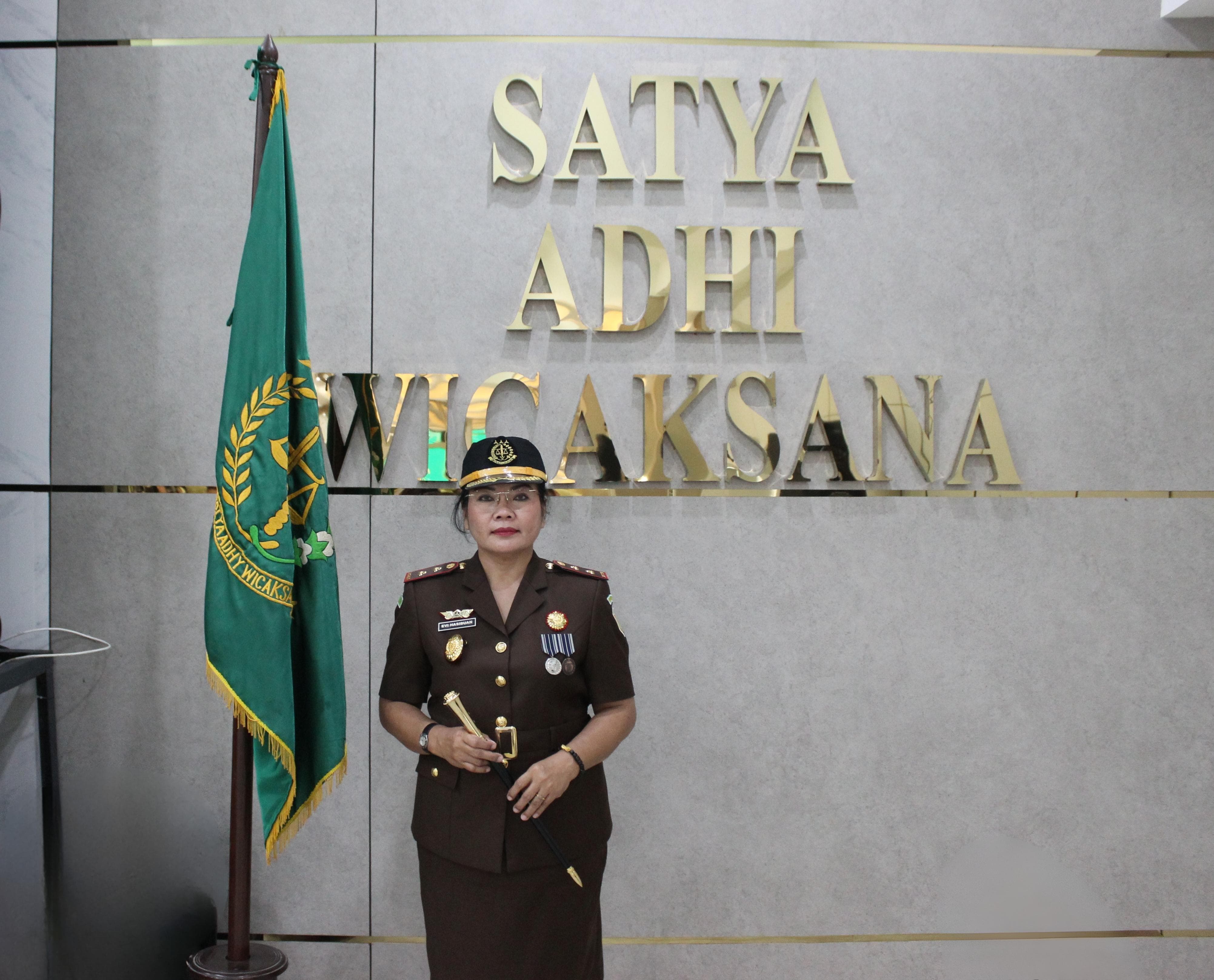 Evi Hasibuan, SH., MH. Dilantik sebagai Kepala Kejaksaan Negeri Pringsewu yang Baru