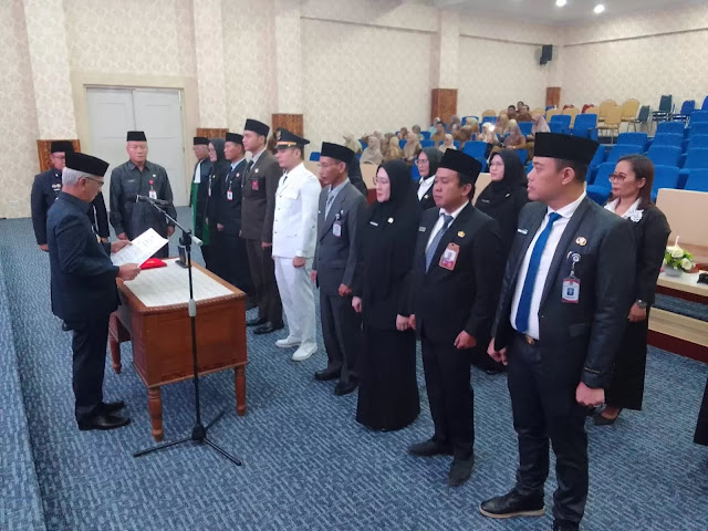 Wawako Lubuklinggau Lantik 12 Pejabat