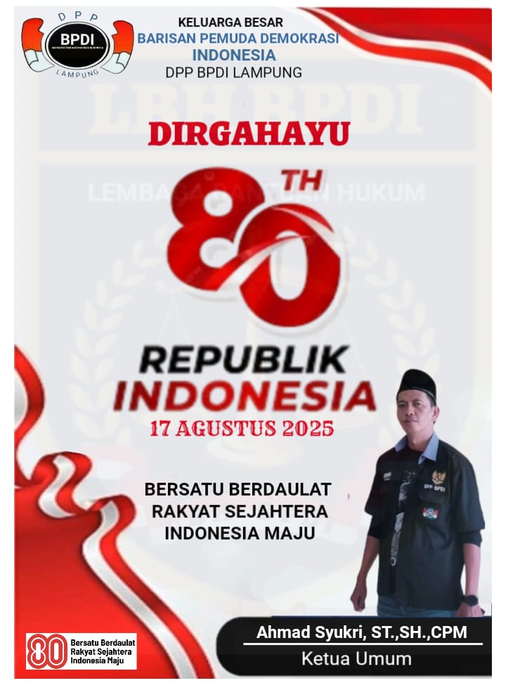 Dirgahayu Republik Indonesia Ke 80