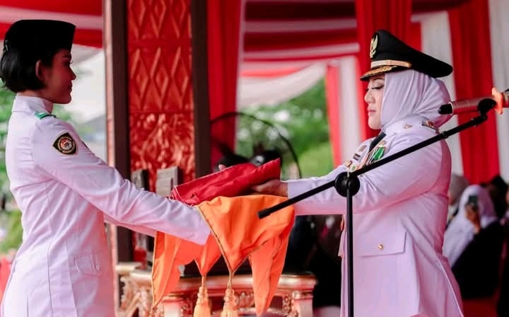 Bupati Musi Rawas Pimpin Upcara HUT RI KE 80