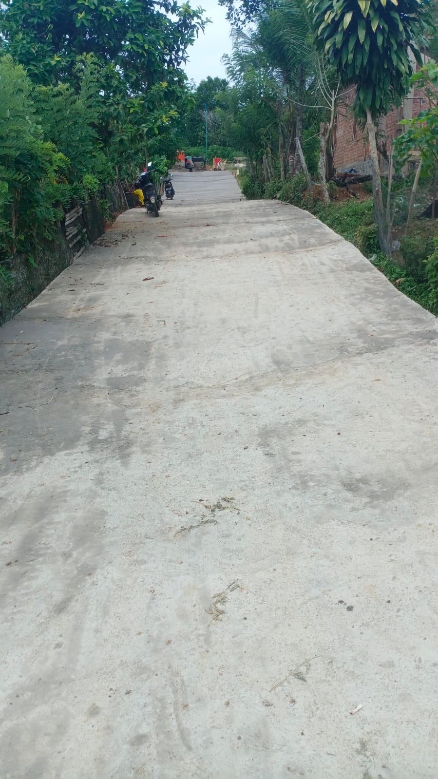 PEMBANGUNAN JALAN COR BETON DESA NANTAL LAHAT SELATAN APBD TA 2025 DIDUGA ASAL JADI TERINDIKASI RUGIKAN NEGARA