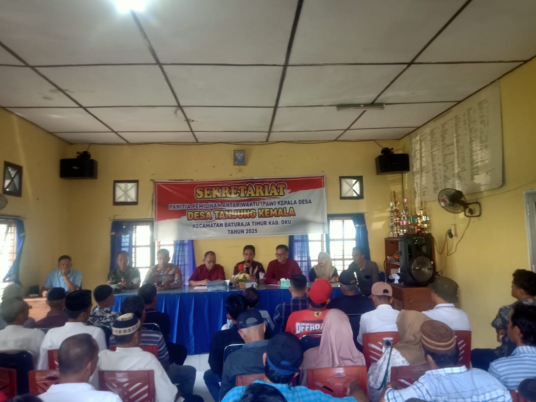 Sahril tetap menolak hasil musdes terkait pemilihan balon PAW kepala desa tanjung kemala